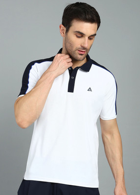 Adrenex Colorblock Men Round Neck Multicolor T-Shirt