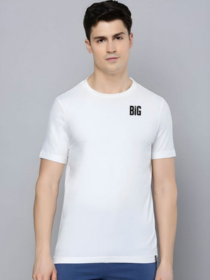 SZN Graphic Print Men Round Neck White T-Shirt