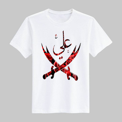 Ashu Fashions Graphic Print Men Round Neck White T-Shirt