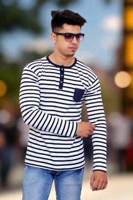 Faricon Trend Solid Men Round Neck Grey T-Shirt