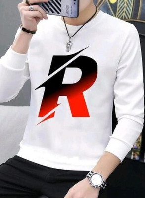 GPGARMENTS FAB Solid Men Round Neck Silver T-Shirt