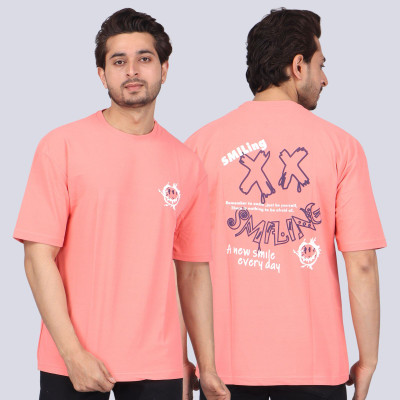 WILD ELEPHANT Printed Men Round Neck Multicolor T-Shirt