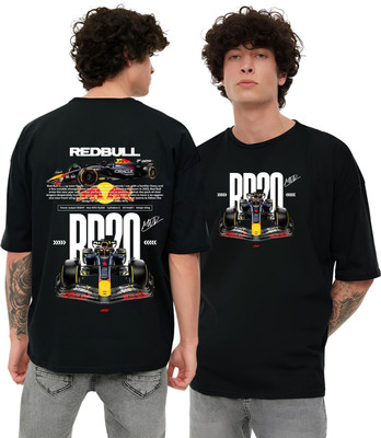 KART BLACK Self Design Men Round Neck Black T-Shirt
