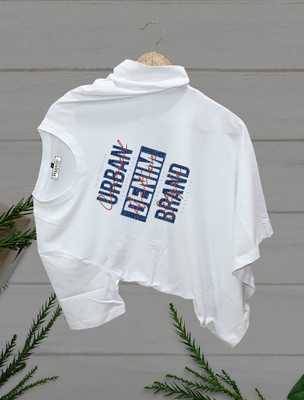 Magneto Printed Men Round Neck White T-Shirt