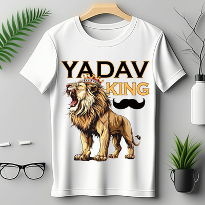 StreetWear Fashion Printed Men Round Neck Multicolor T-Shirt