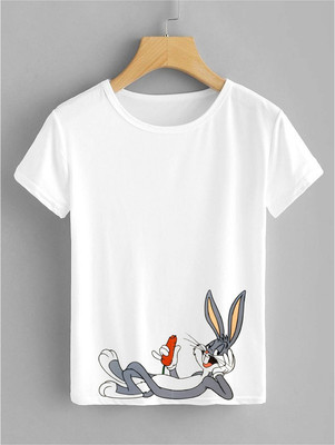 HamsaMART.com Casual Printed Women White Top