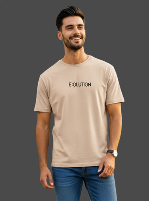 UrGear Printed Men Round Neck Black T-Shirt