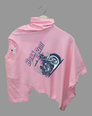 Magneto Solid Men Round Neck Pink T-Shirt
