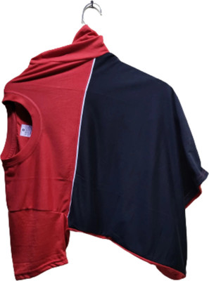 Tiki Tees Self Design Men Round Neck Multicolor T-Shirt