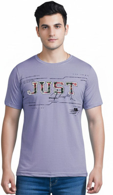 DS CREATIONZ Printed Men Round Neck Multicolor T-Shirt