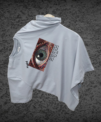 Magneto Printed Men Round Neck Grey T-Shirt