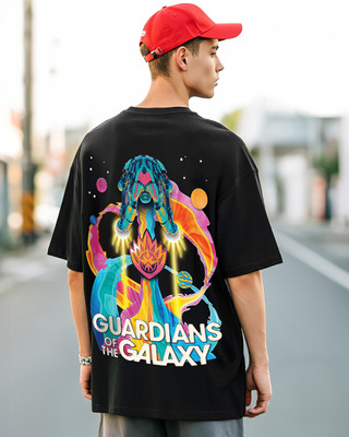 BEWAKOOF Graphic Print Men Round Neck Black T-Shirt