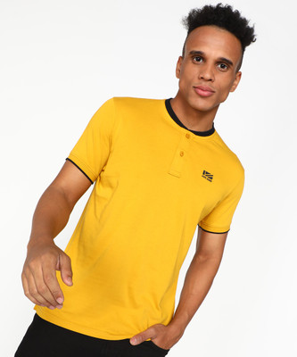 Pepe Jeans Solid Men Round Neck Green T-Shirt