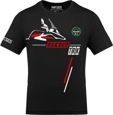 FastB Printed Men Round Neck Multicolor T-Shirt