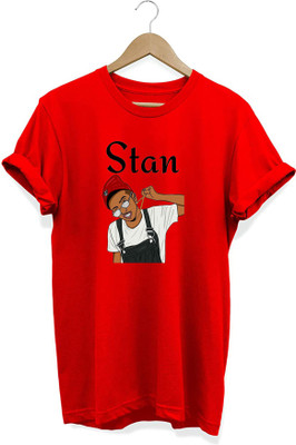 Tee Gallery Printed Men Round Neck Red T-Shirt