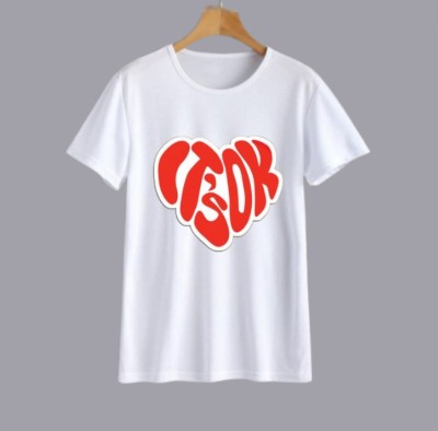 crtv gifting Graphic Print Women Round Neck White T-Shirt