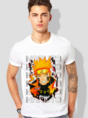 Wayup Graphic Print Men Round Neck White T-Shirt