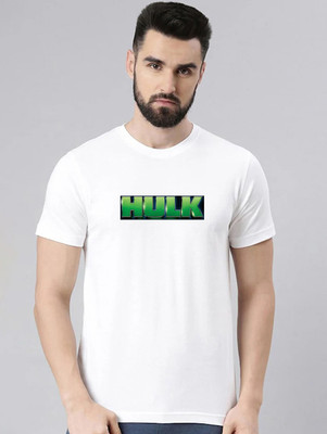 MH MOGHAHILLS Printed Men Round Neck White T-Shirt