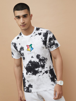 Fame Forever by Lifestyle Printed Men Crew Neck White T-Shirt