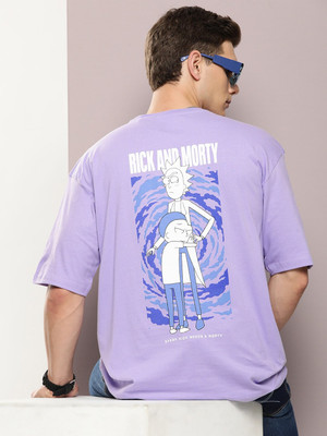Kook N Keech Printed Men Round Neck Brown T-Shirt
