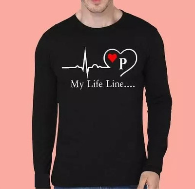 ApheFashion Printed, Typography Men Round Neck Black T-Shirt