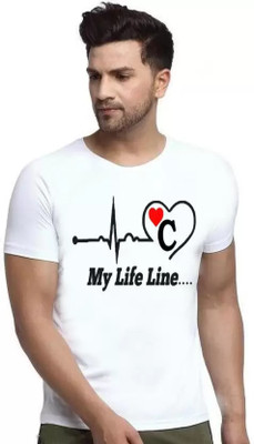 Topster Printed, Typography, Self Design, Graphic Print Men Round Neck White T-Shirt