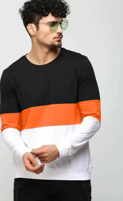 Jangoboy Solid Men Round Neck Multicolor T-Shirt