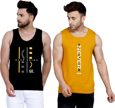 Cryptic Printed Men Round Neck Black, Brown T-Shirt