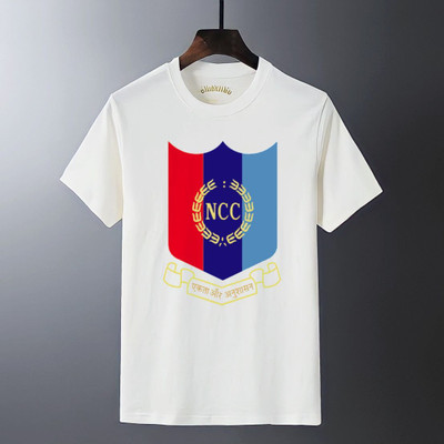 MR TRADER Printed, Typography Men Round Neck White T-Shirt