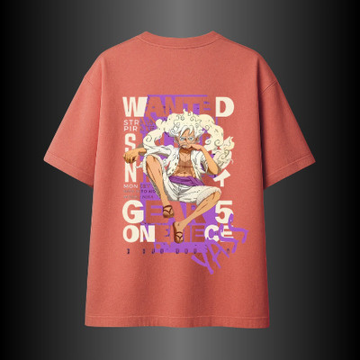 Vestia Graphic Print Men Crew Neck Red T-Shirt