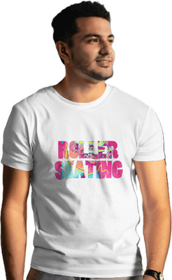 VASAL Printed Men Round Neck White T-Shirt