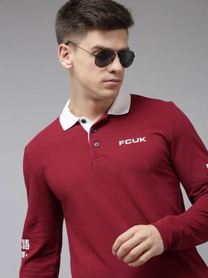French connection long sleeve store polo