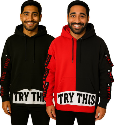 Try This Striped Men Polo Neck Multicolor T-Shirt