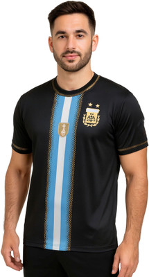 Ryze Printed Men Round Neck Black T-Shirt