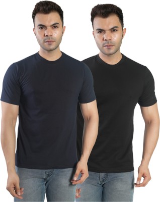 CALTUS FASHION Solid Men Round Neck Multicolor T-Shirt