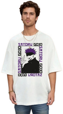 Ericia Printed Men Round Neck White T-Shirt