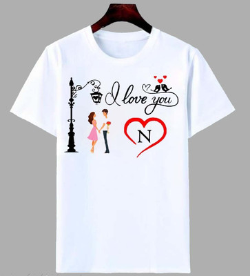 GPGARMNETS Printed Men Round Neck White T-Shirt