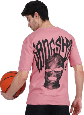 Styvibe Printed, Typography Men Round Neck Black T-Shirt