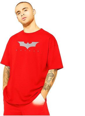 COPEHHI Printed Men Round Neck Red T-Shirt