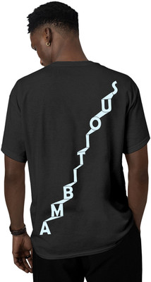 Fighterhero Printed Men Round Neck Grey T-Shirt