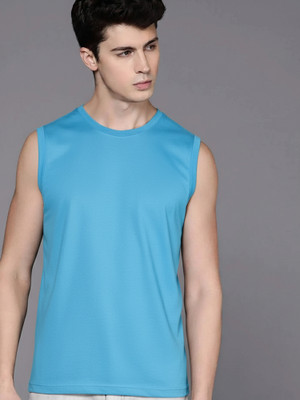 Jangoboy Solid Men Round Neck Grey T-Shirt