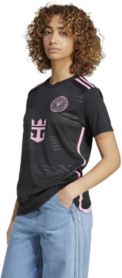 Smv Printed Women Round Neck Black T-Shirt