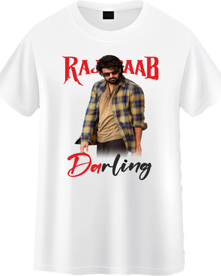 Ashu Fashion Typography Men Round Neck White T-Shirt