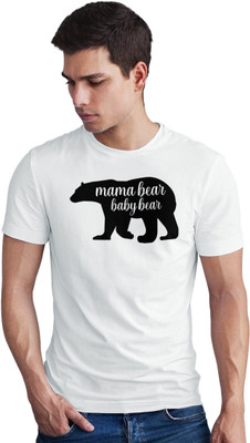 Seek Buy Love Printed Men Round Neck White T-Shirt