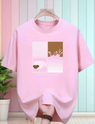 Magneto Printed Men Round Neck Pink T-Shirt
