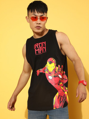 Veirdo Printed, Typography Men Round Neck Black T-Shirt