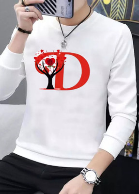 FASHNET Graphic Print Men Round Neck White T-Shirt