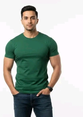 Roashcollection Sporty Men Round Neck Reversible Green, Multicolor T-Shirt