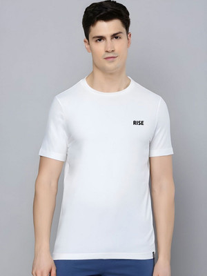 SZN Printed Men Round Neck White T-Shirt