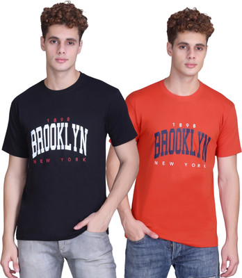 Zeffit Printed Men Round Neck Black T-Shirt
